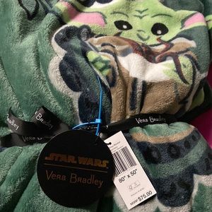 Vera Bradley Star Wars Blanket and Vera Bradley change purse